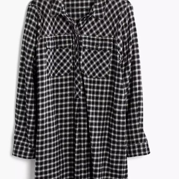 Daywalk Shirtdress in Hilldale Plaid - Picture 1 of 5